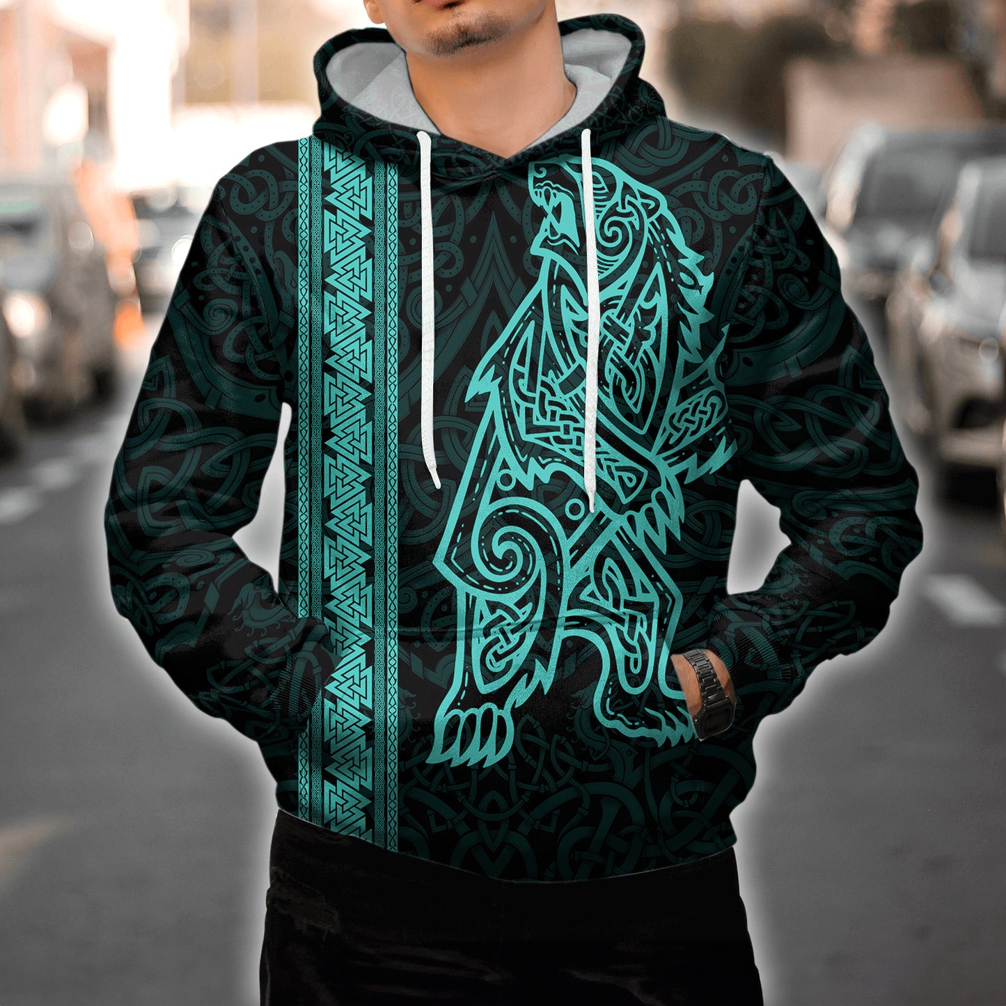 Berserker Bear - Viking Hoodie Set