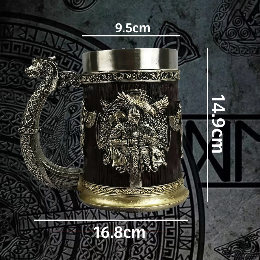 Rustic Viking Beer Mug