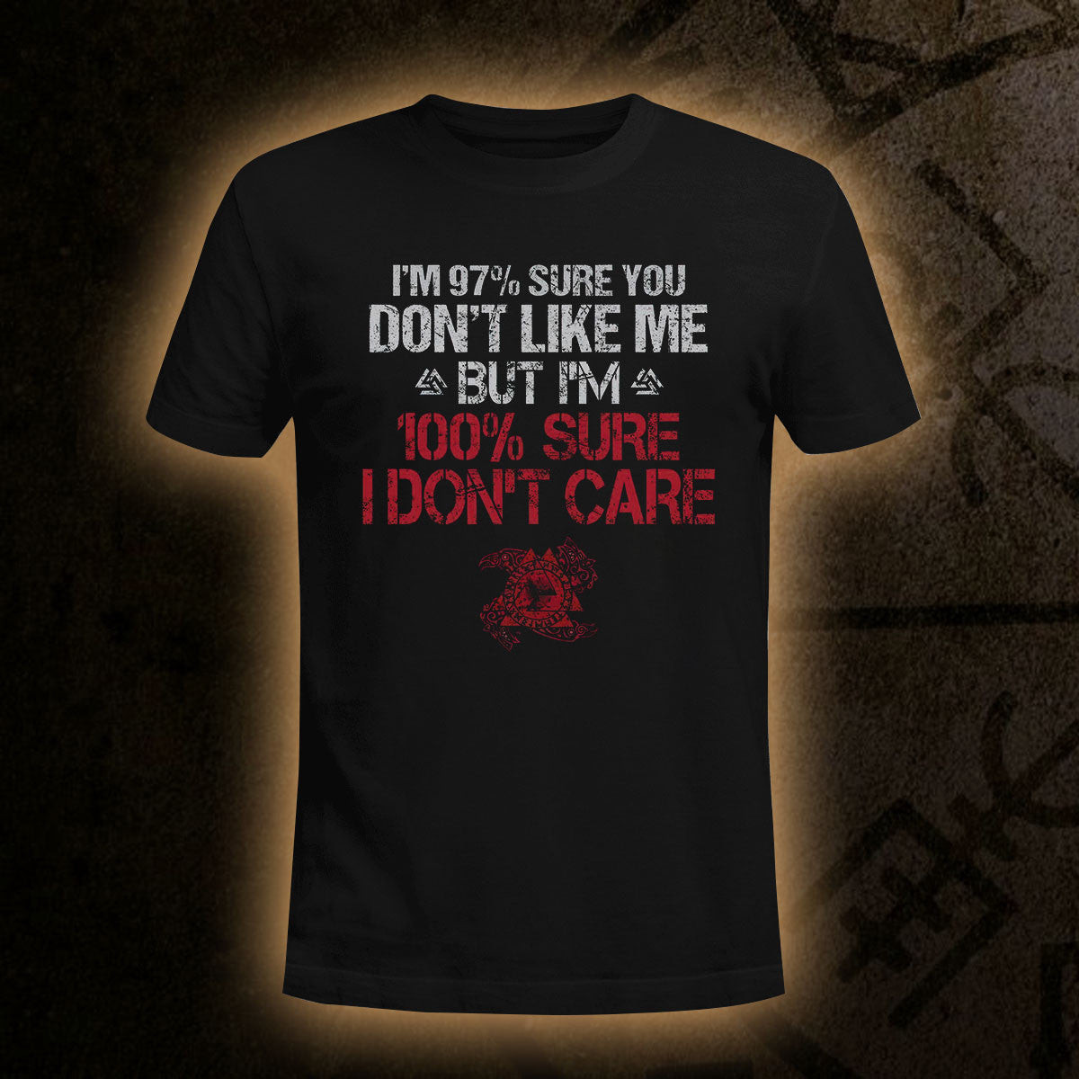 Don't Care Viking T-Shirt