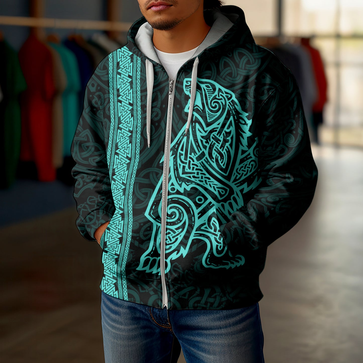 Berserker Bear - Viking Hoodie Set