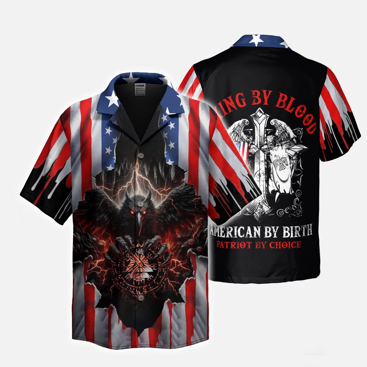 Raven's Thunder Viking – Hawaii Shirt