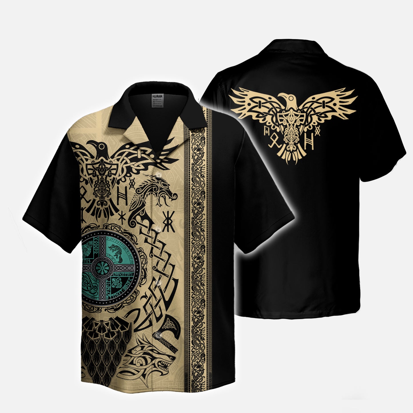 Emerald Celtic Serpent – Hawaii Shirt