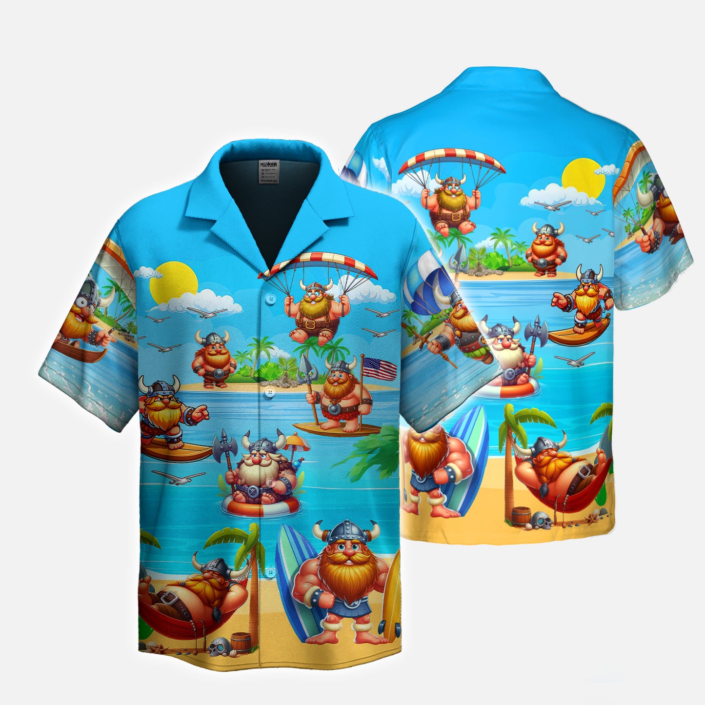 Beach Viking Adventure – Hawaii Shirt