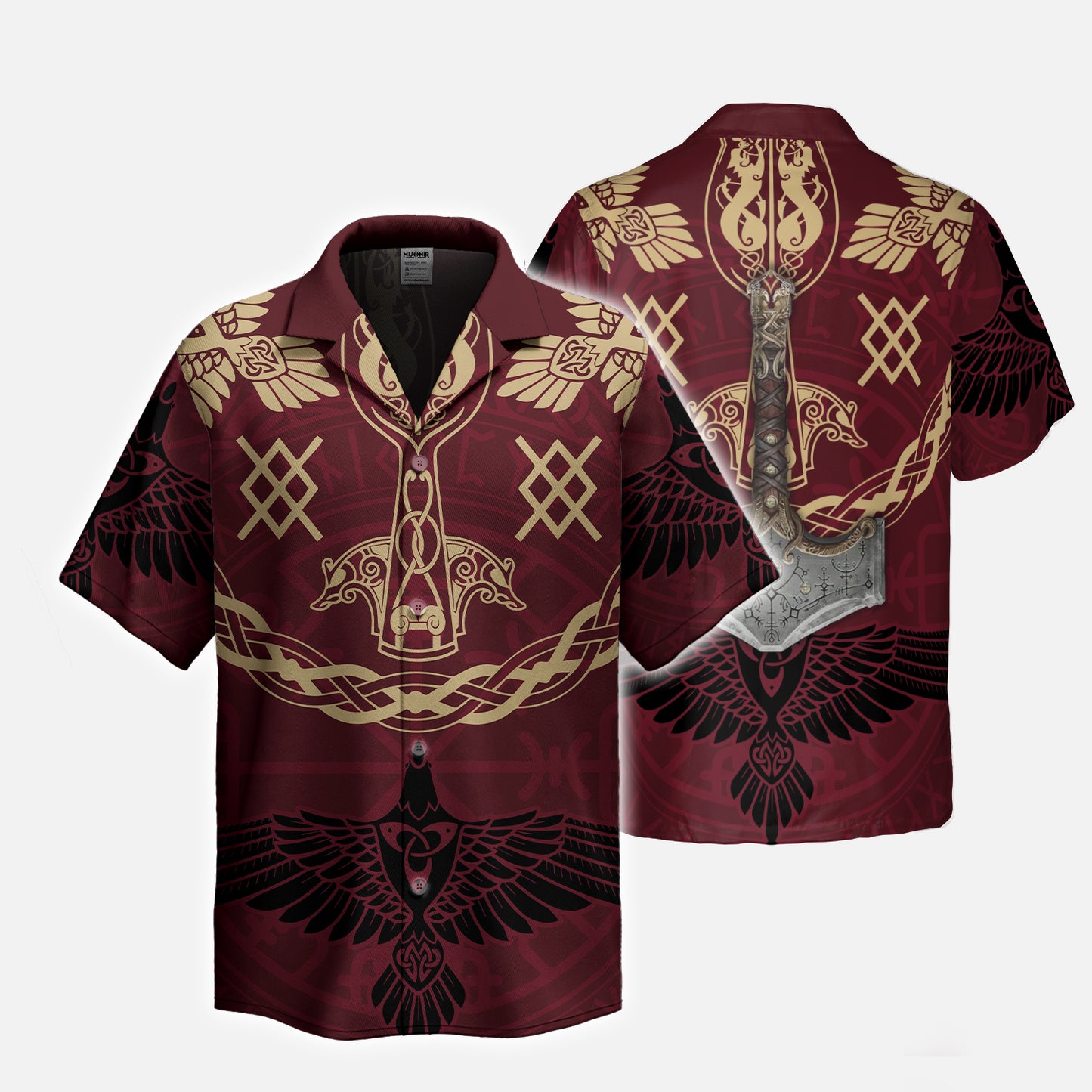 Thor's Hammer Hawaiian Shirt