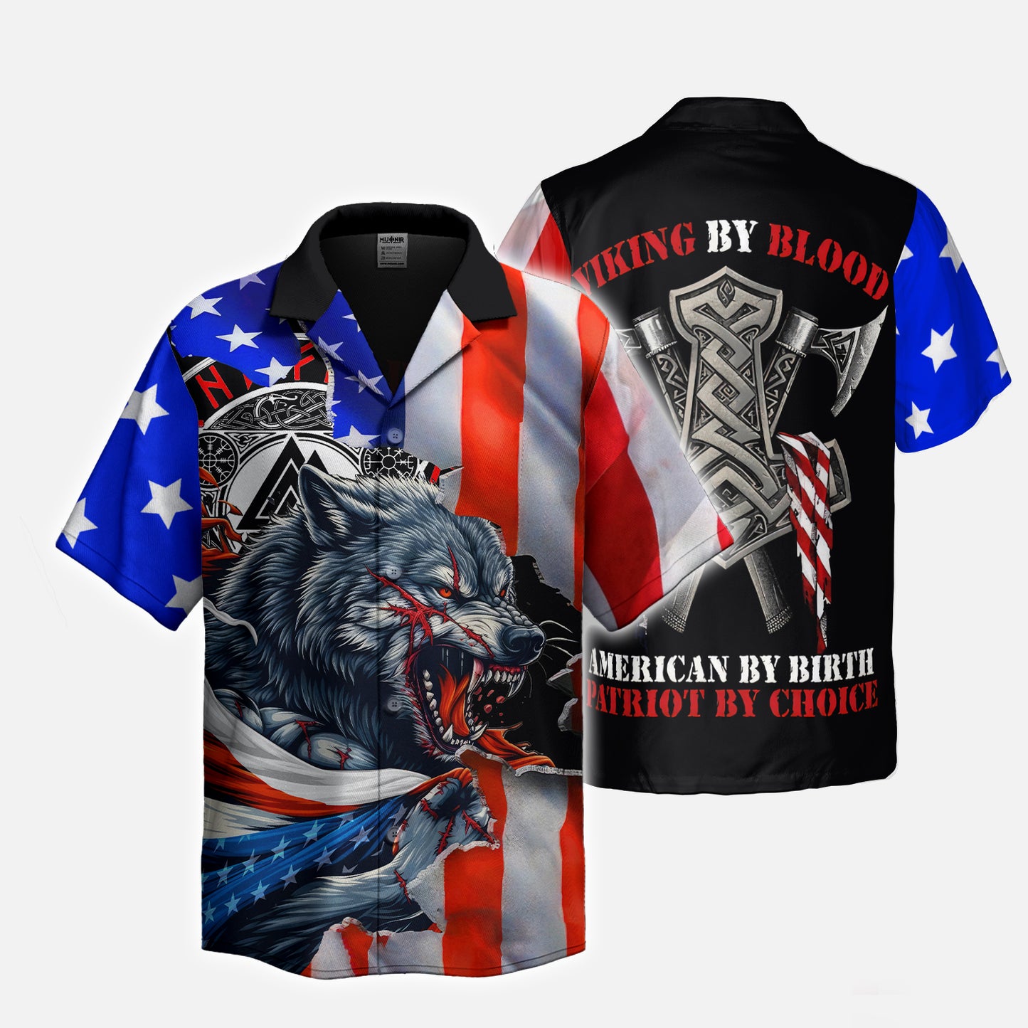 Fenrir's Fury Viking – Hawaii Shirt