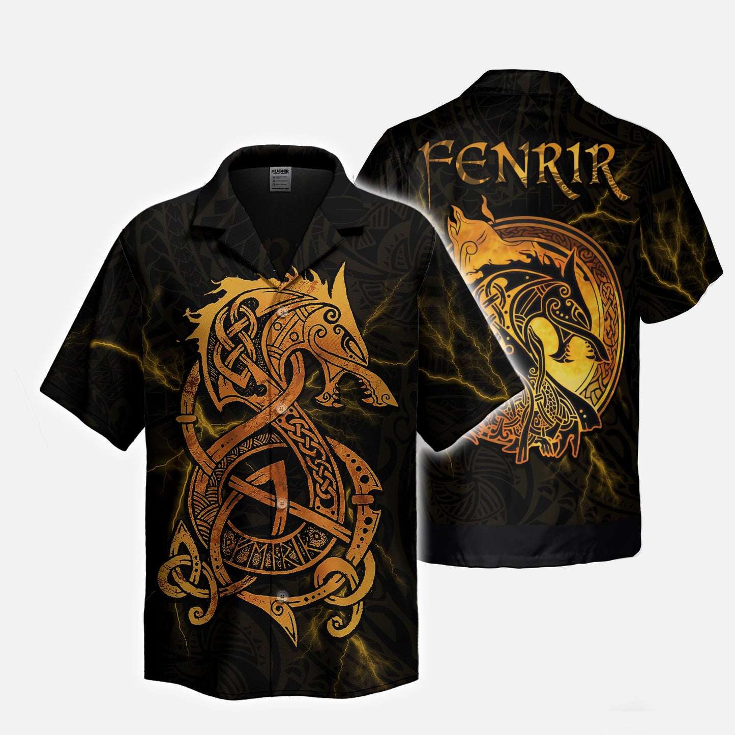Norse Dragon Hawaiian Shirt