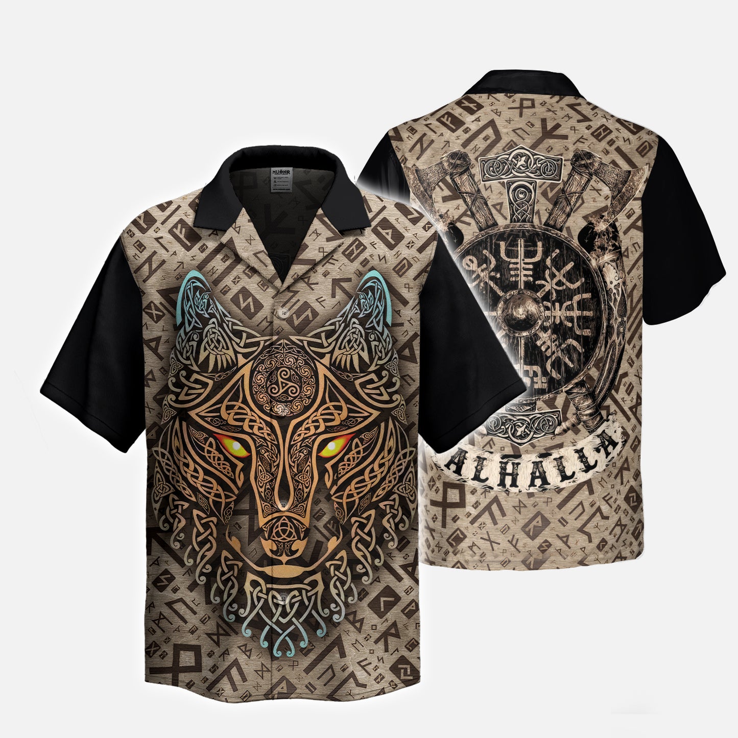 Fenrir's Gaze – Hawaii Shirt