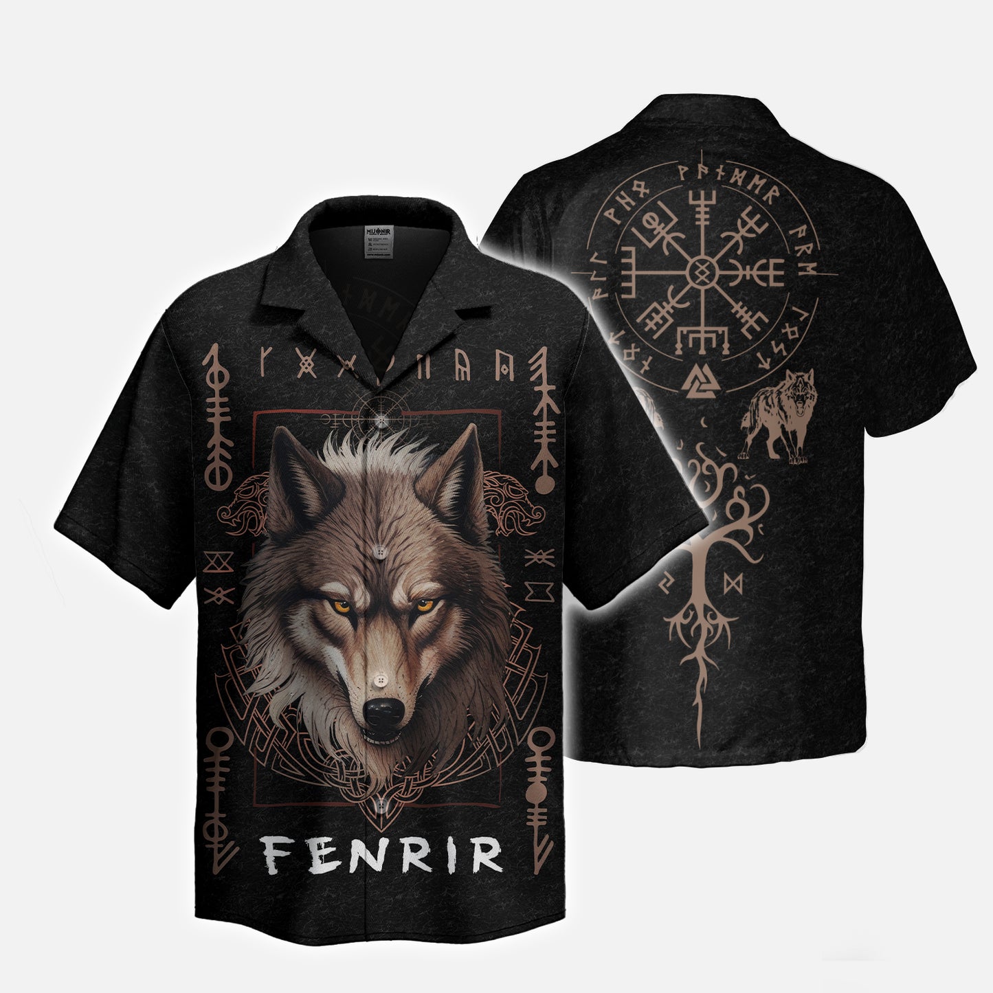 Fenrir Wolf - Hawaii Shirt