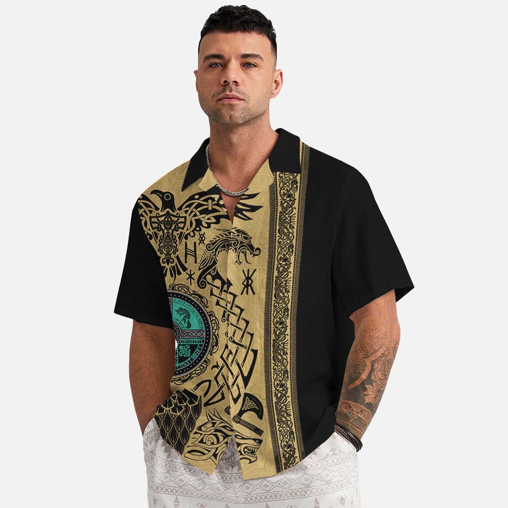 Emerald Celtic Serpent – Hawaii Shirt