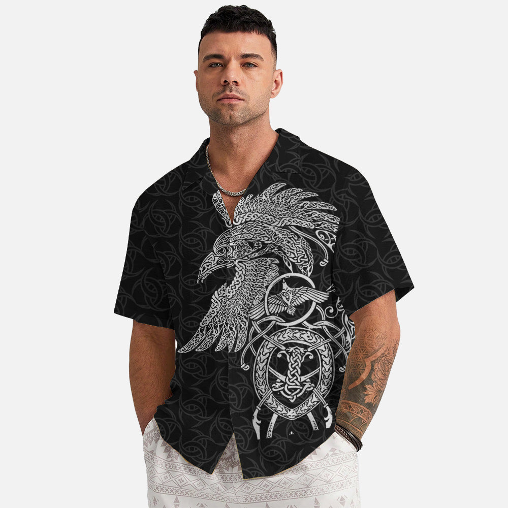 Odin's Ravens Viking Culture Tribute – Hawaii Shirt