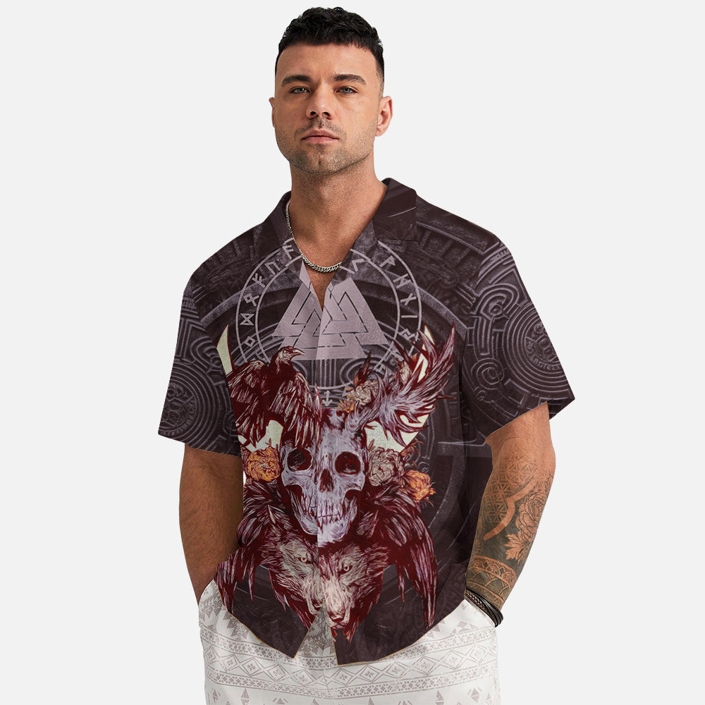 Valhalla Spirit - Viking Hawaiian Shirt