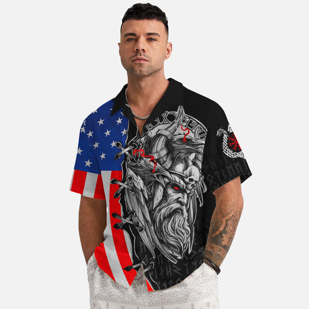 Viking by Blood, Patriot by Choice – Hawaii Shirt