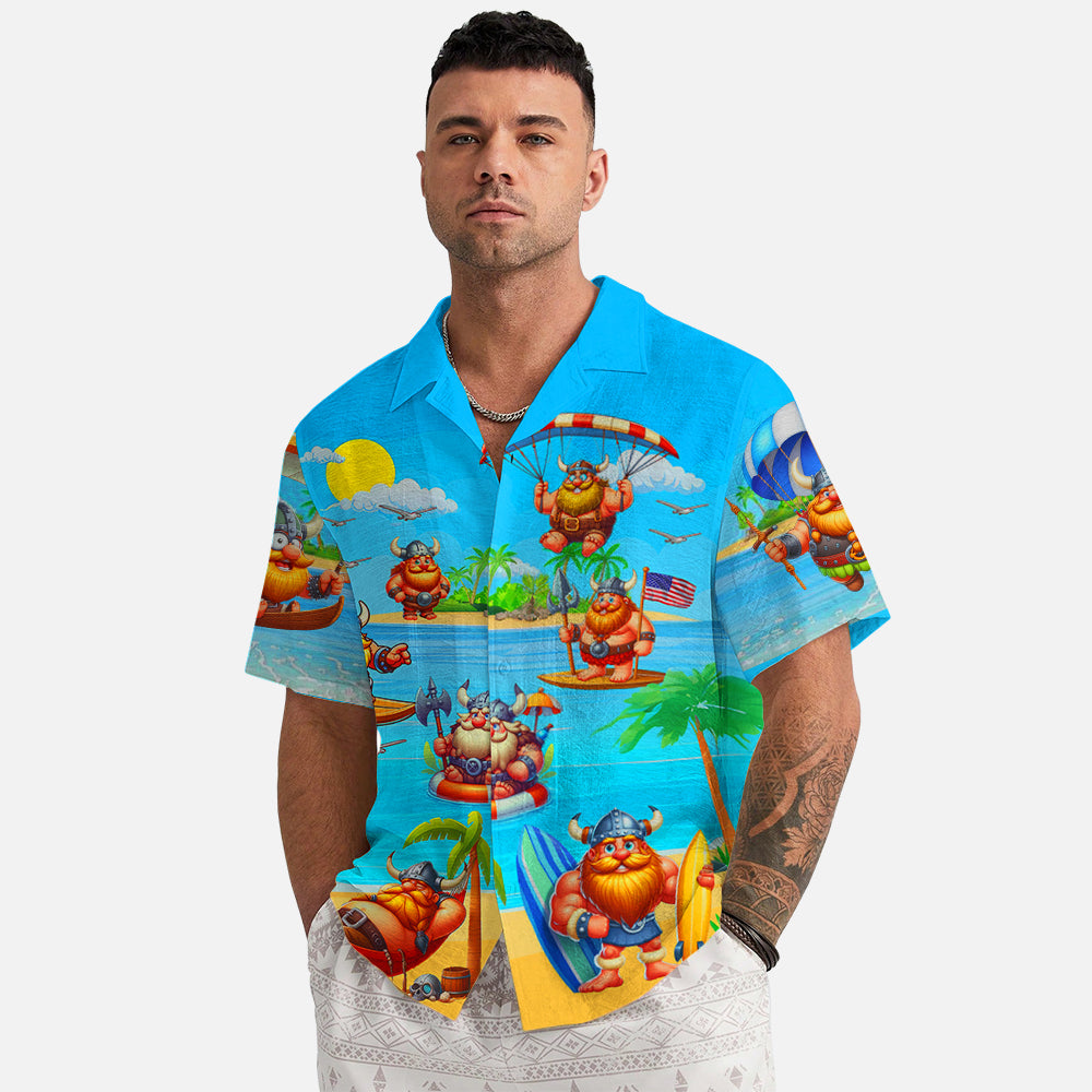 Beach Viking Adventure – Hawaii Shirt