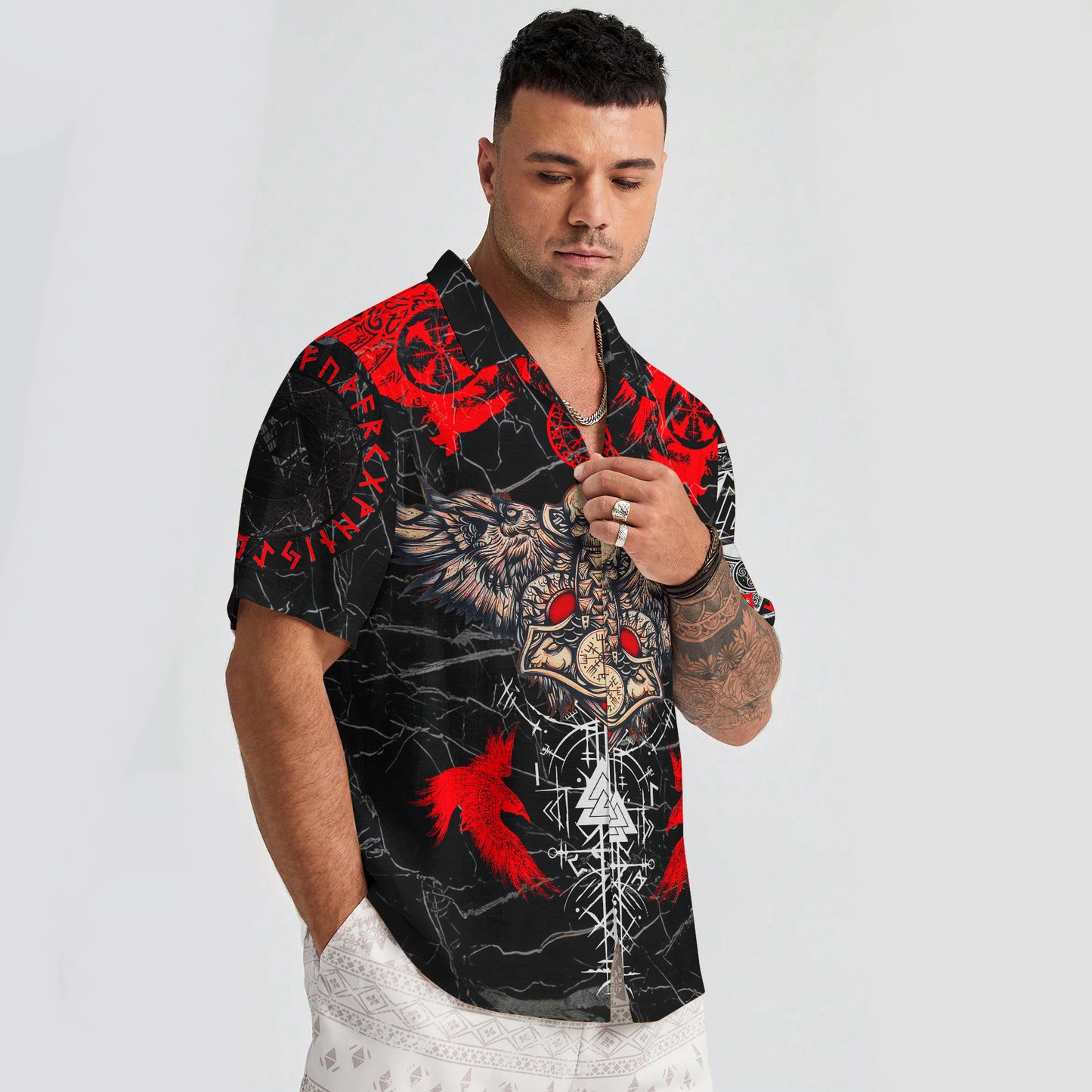 Raven's Roar Viking – Hawaii Shirt