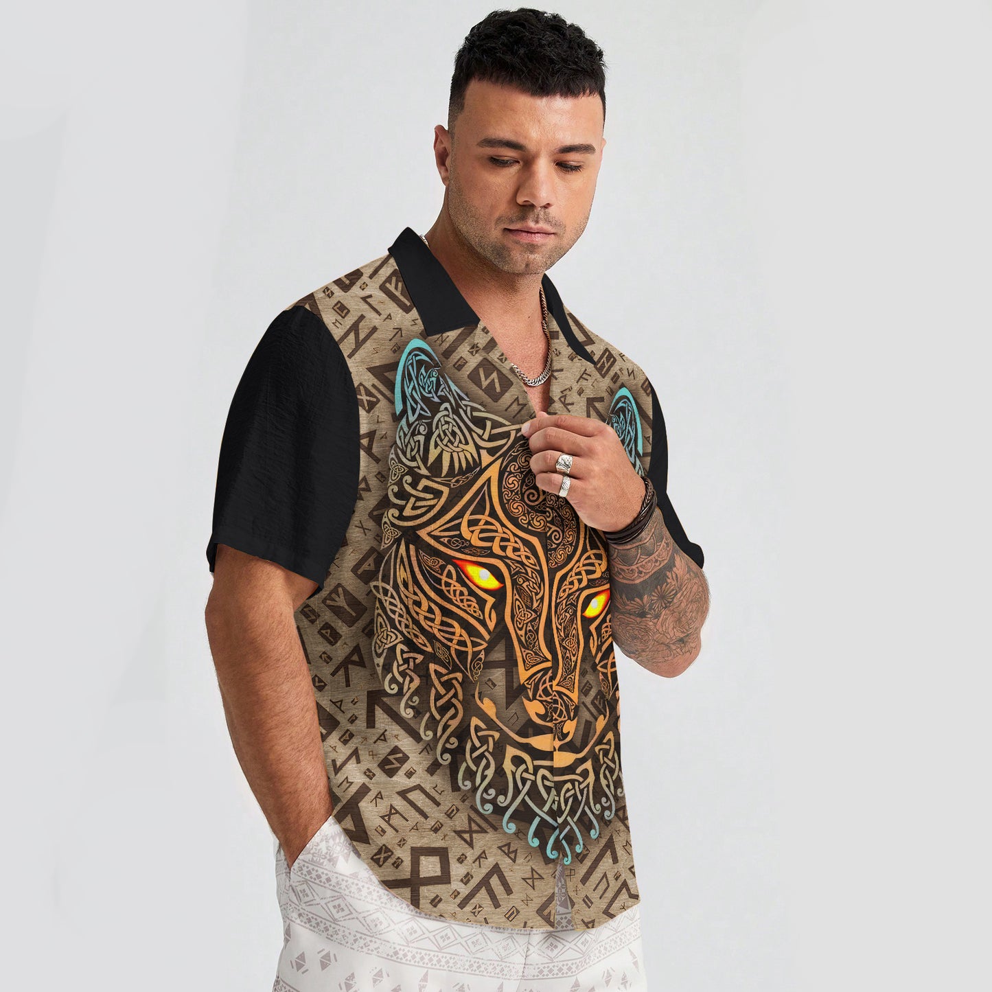 Fenrir's Gaze – Hawaii Shirt