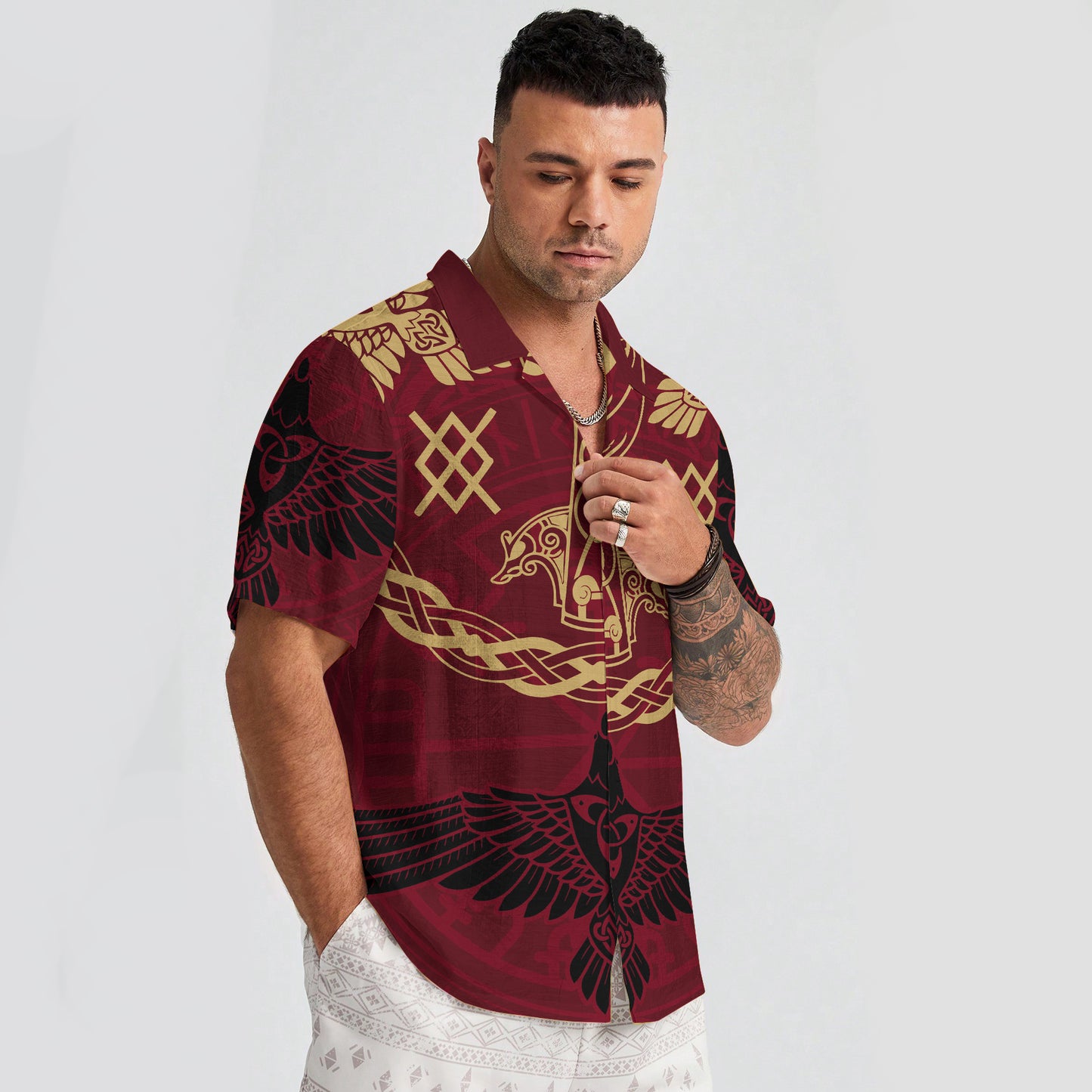 Thor's Hammer Hawaiian Shirt