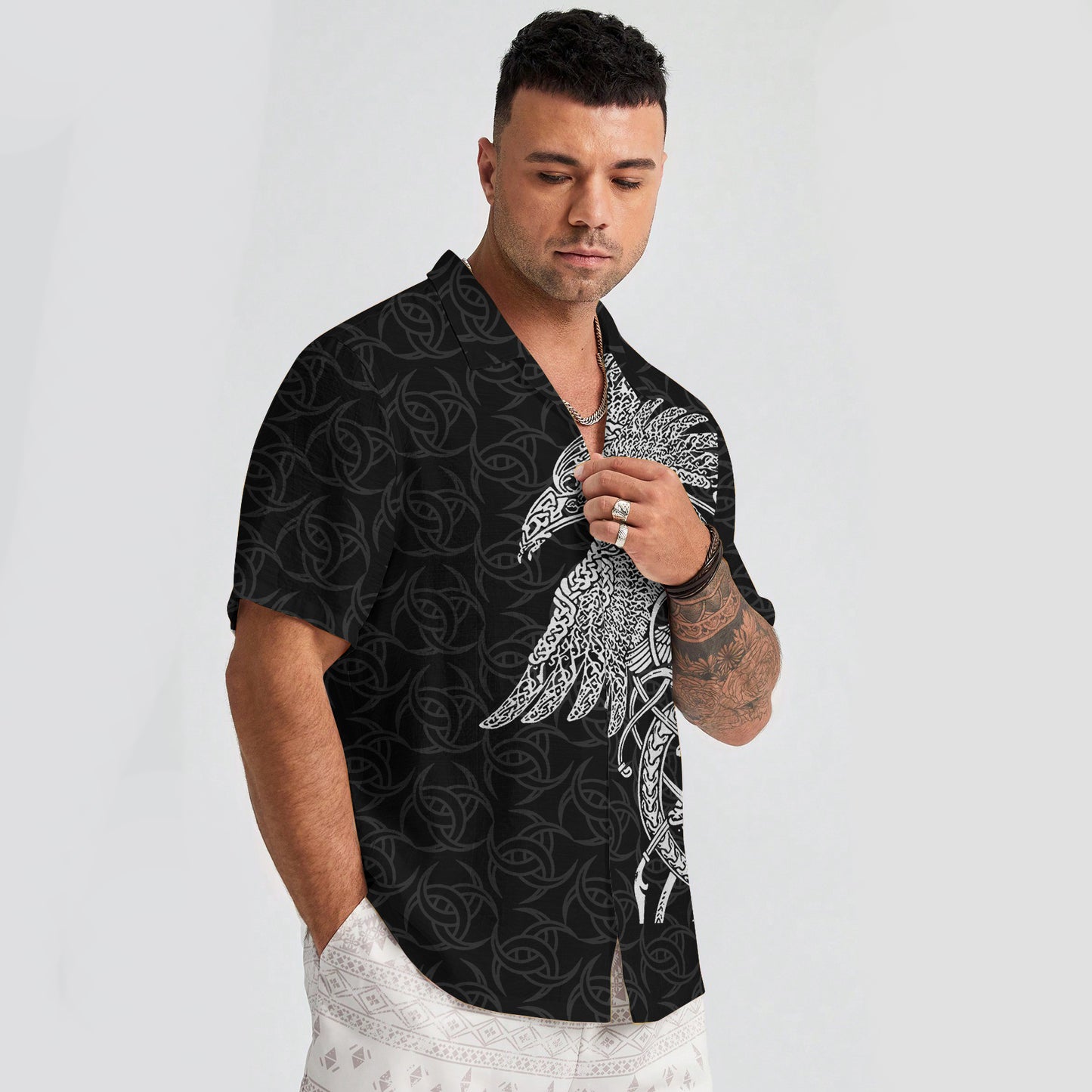 Odin's Ravens Viking Culture Tribute – Hawaii Shirt