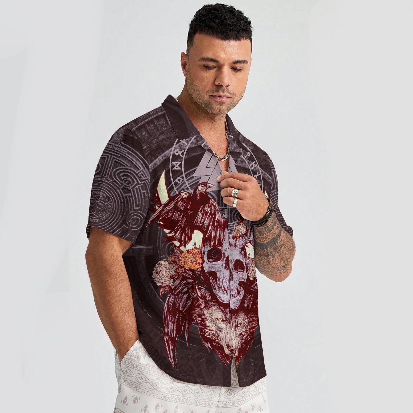 Valhalla Spirit - Viking Hawaiian Shirt