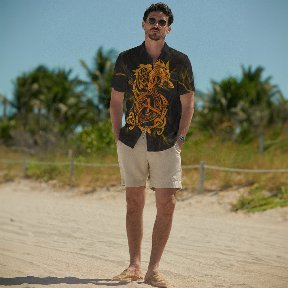 Norse Dragon Hawaiian Shirt