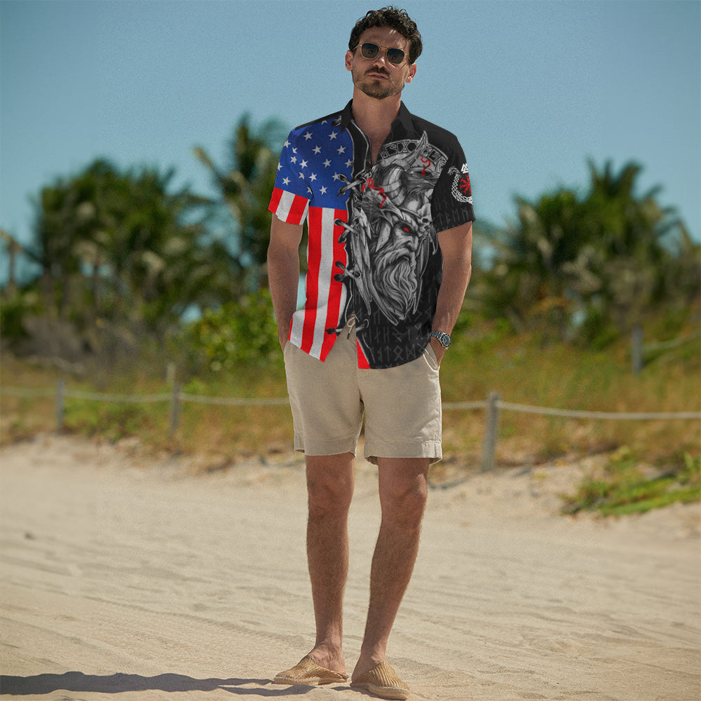 Viking by Blood, Patriot by Choice – Hawaii Shirt