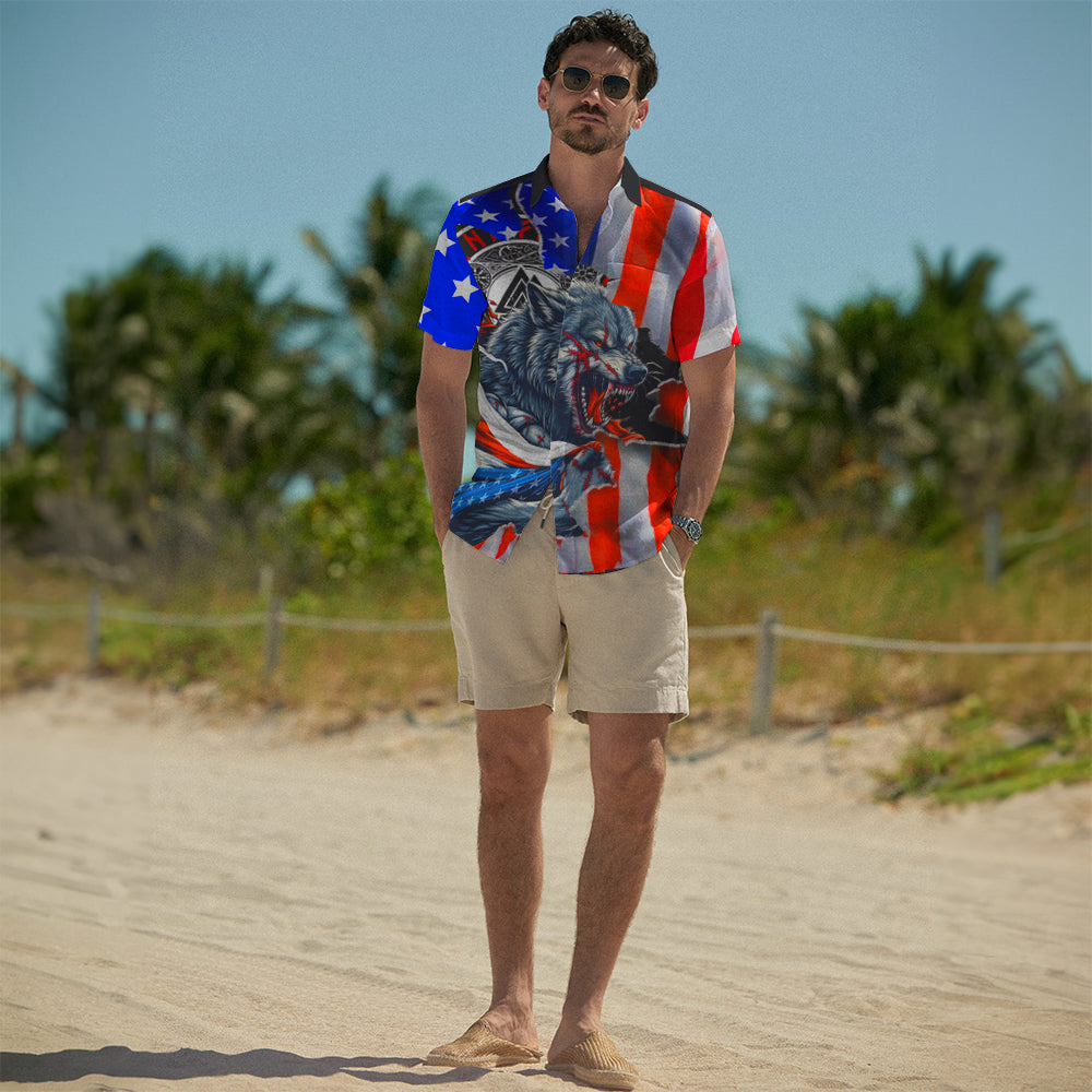 Fenrir's Fury Viking – Hawaii Shirt