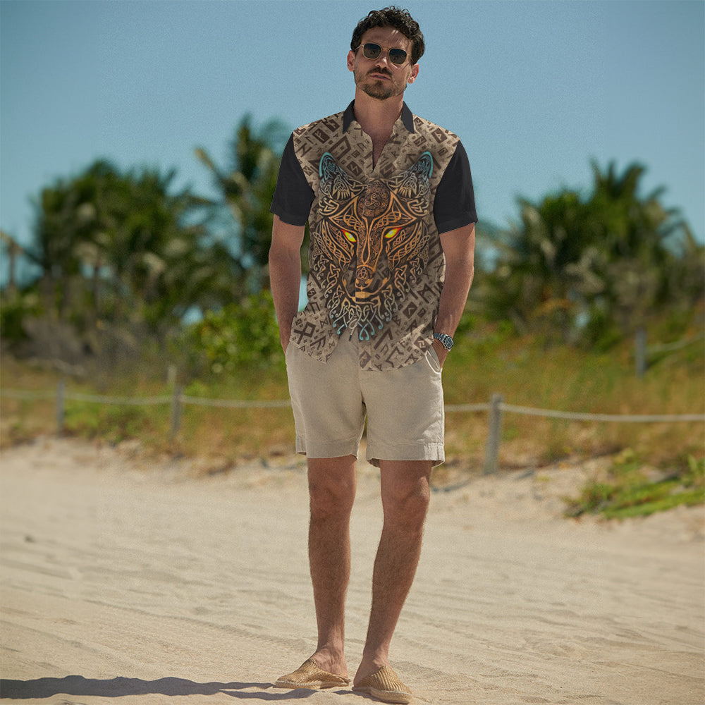Fenrir's Gaze – Hawaii Shirt