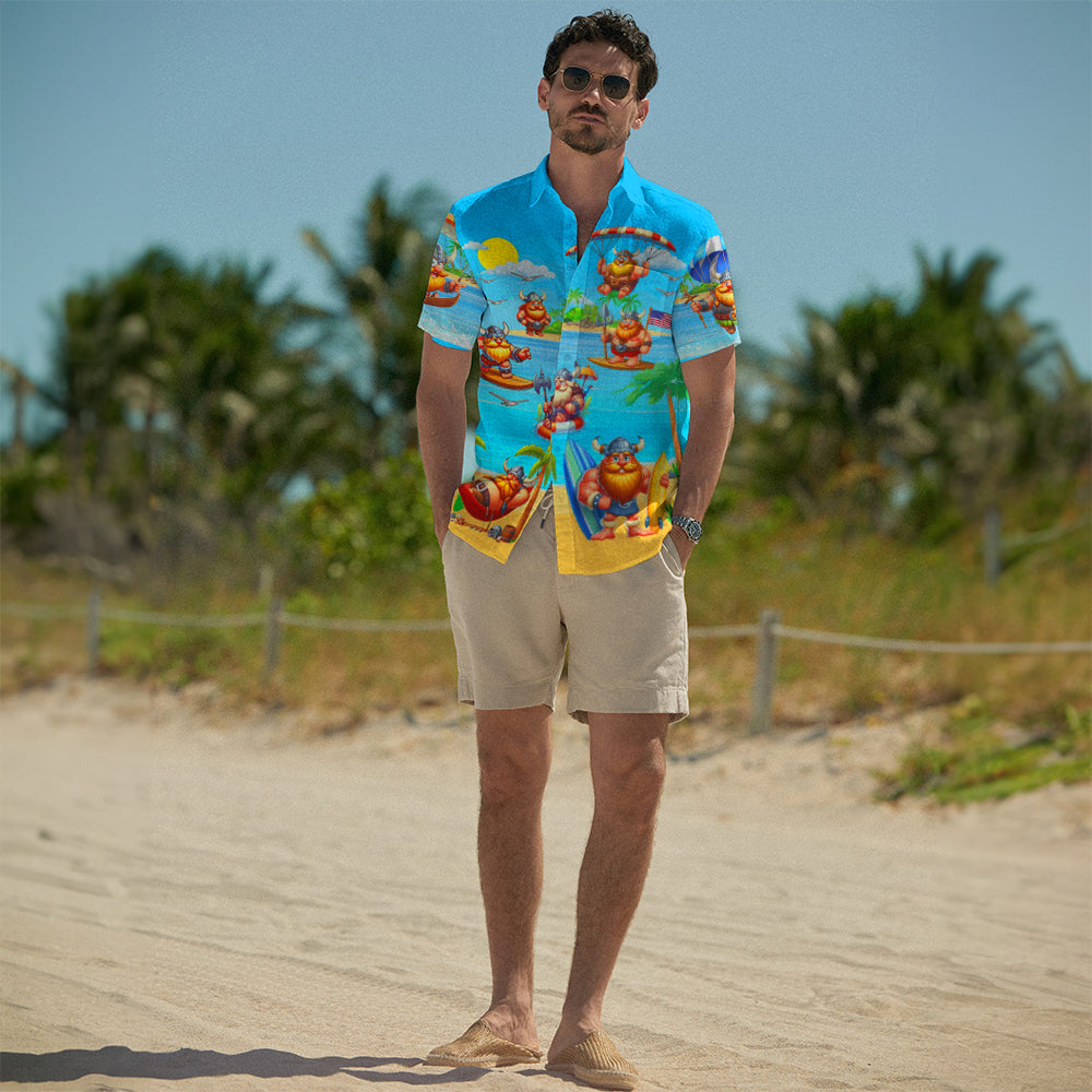 Beach Viking Adventure – Hawaii Shirt
