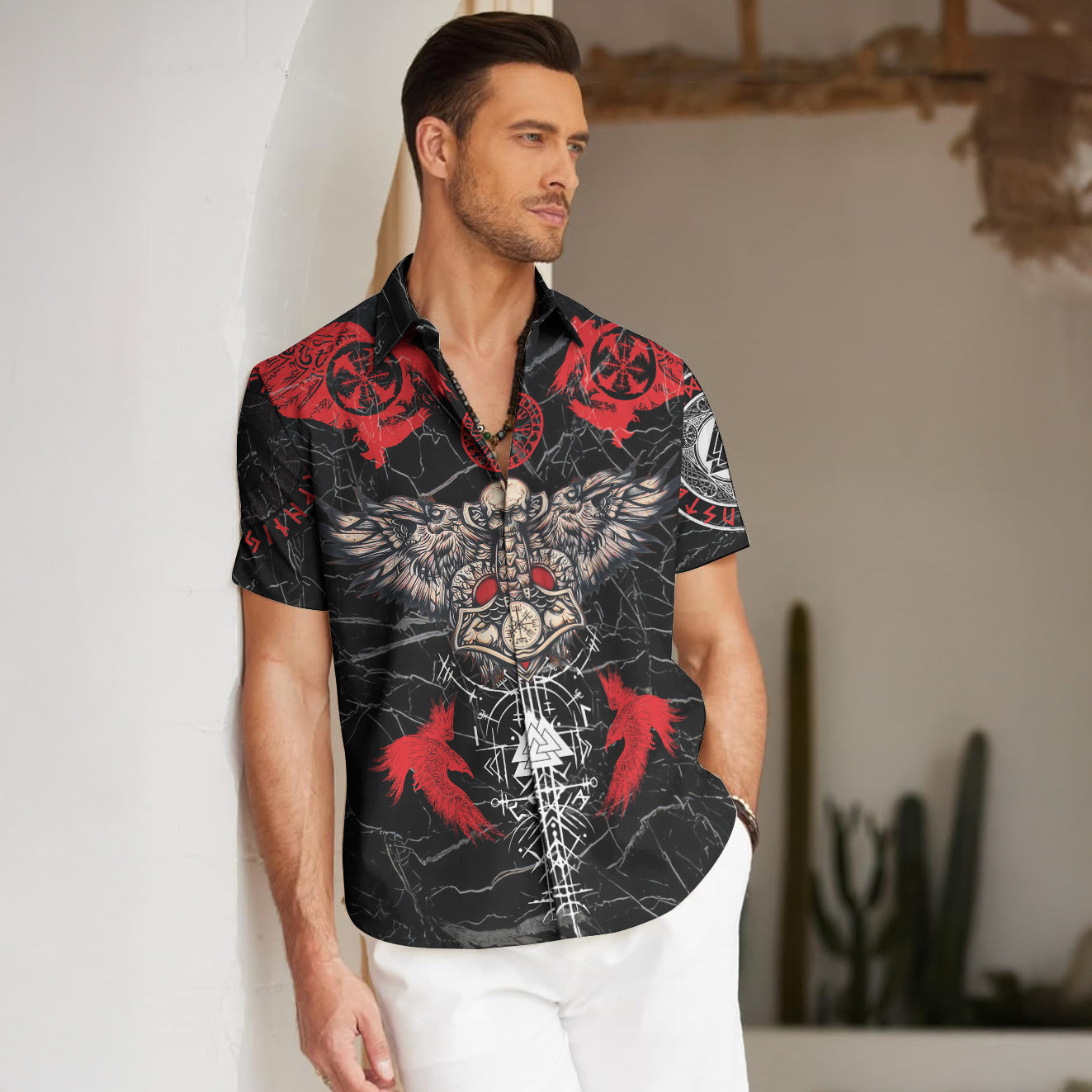 Raven's Roar Viking – Hawaii Shirt