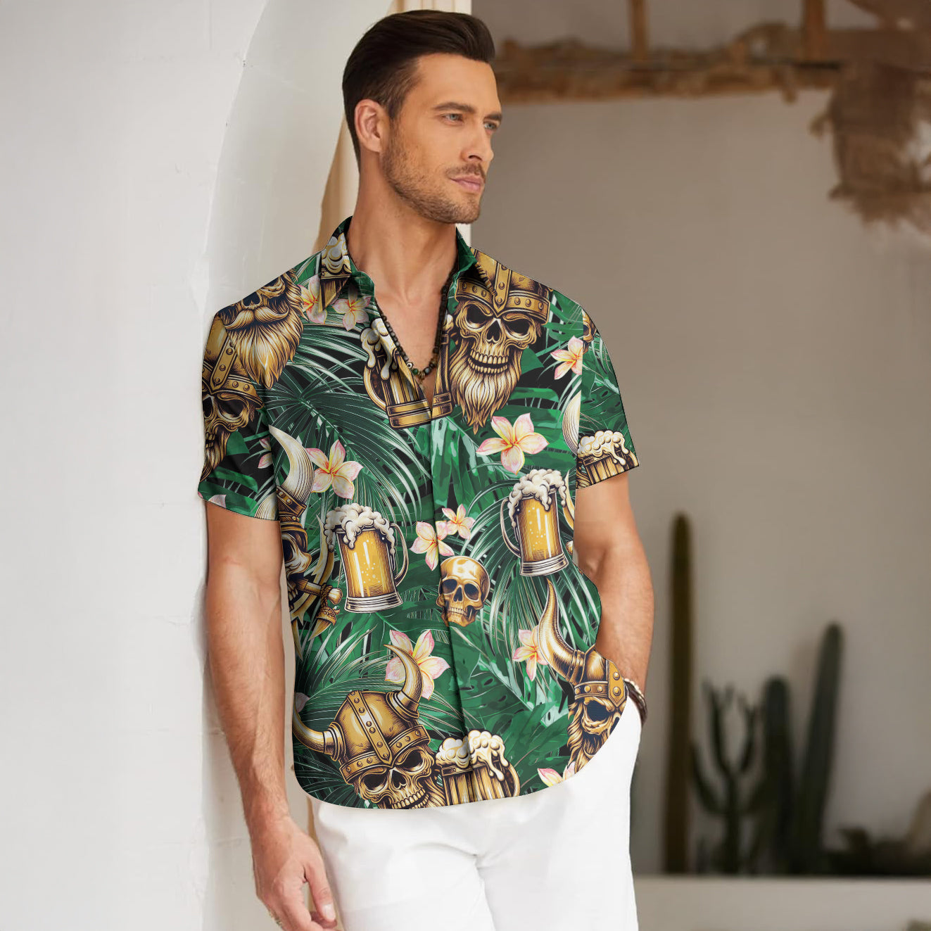 The Devil Bring Beer – Hawaii Shirt