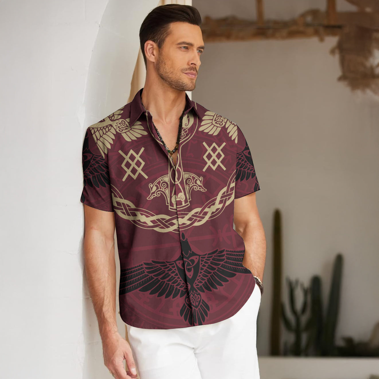 Thor's Hammer Hawaiian Shirt