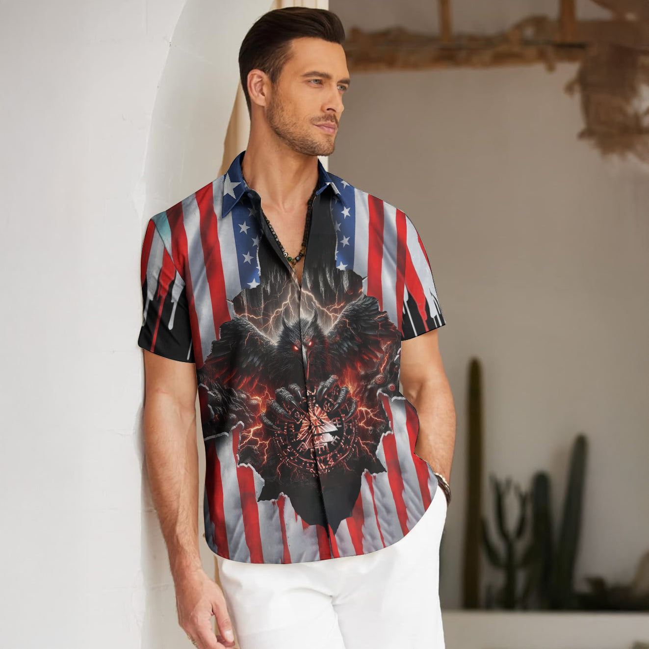 Raven's Thunder Viking – Hawaii Shirt