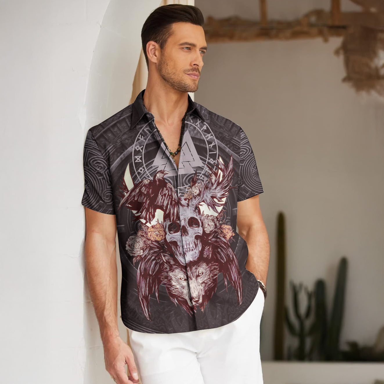 Valhalla Spirit - Viking Hawaiian Shirt