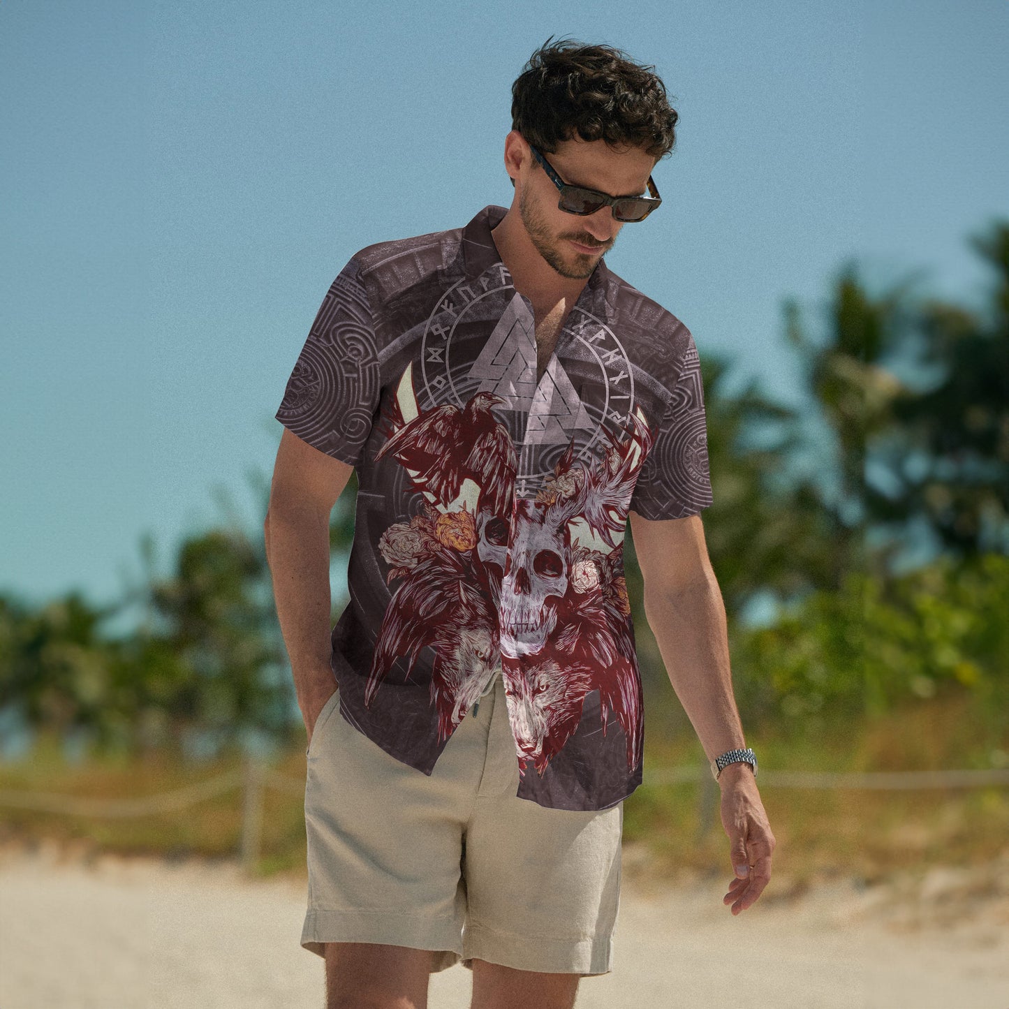 Valhalla Spirit - Viking Hawaiian Shirt