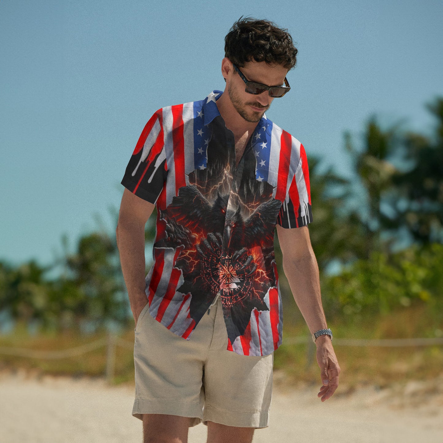 Raven's Thunder Viking – Hawaii Shirt
