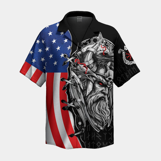 Viking by Blood, Patriot by Choice – Hawaii Shirt