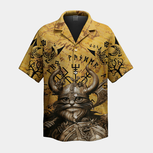 Viking Good Meows Go To Heaven Bad Meows Go To Valhalla – Hawaii Shirt
