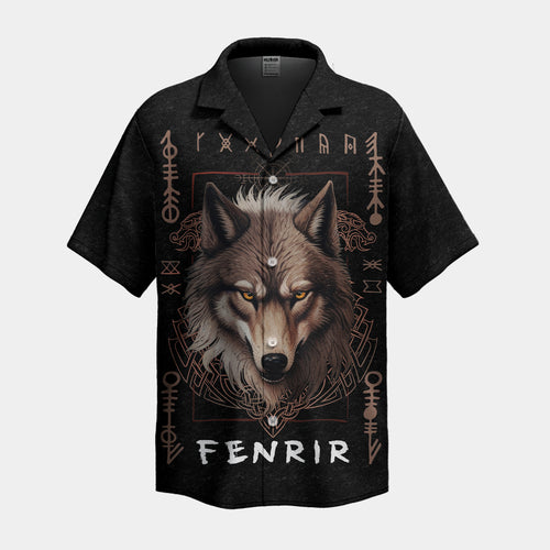 Fenrir Wolf - Hawaii Shirt