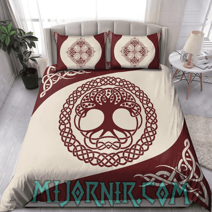 Yggdrasil's Grace - Viking Duvet Cover