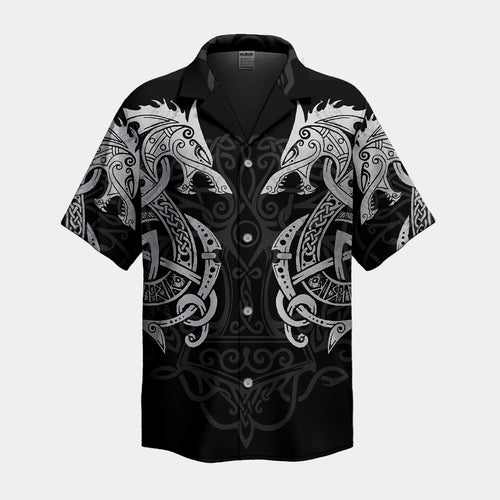 Nordic Dragon Guardian – Hawaii Shirt