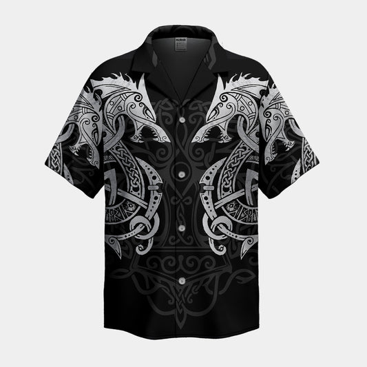 Nordic Dragon Guardian – Hawaii Shirt