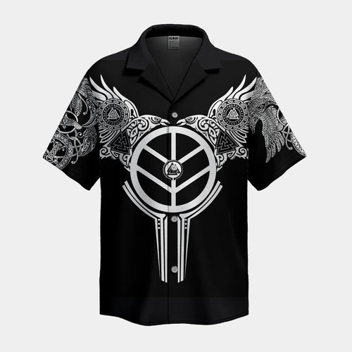 Runic Shield Hawaiian Shirt