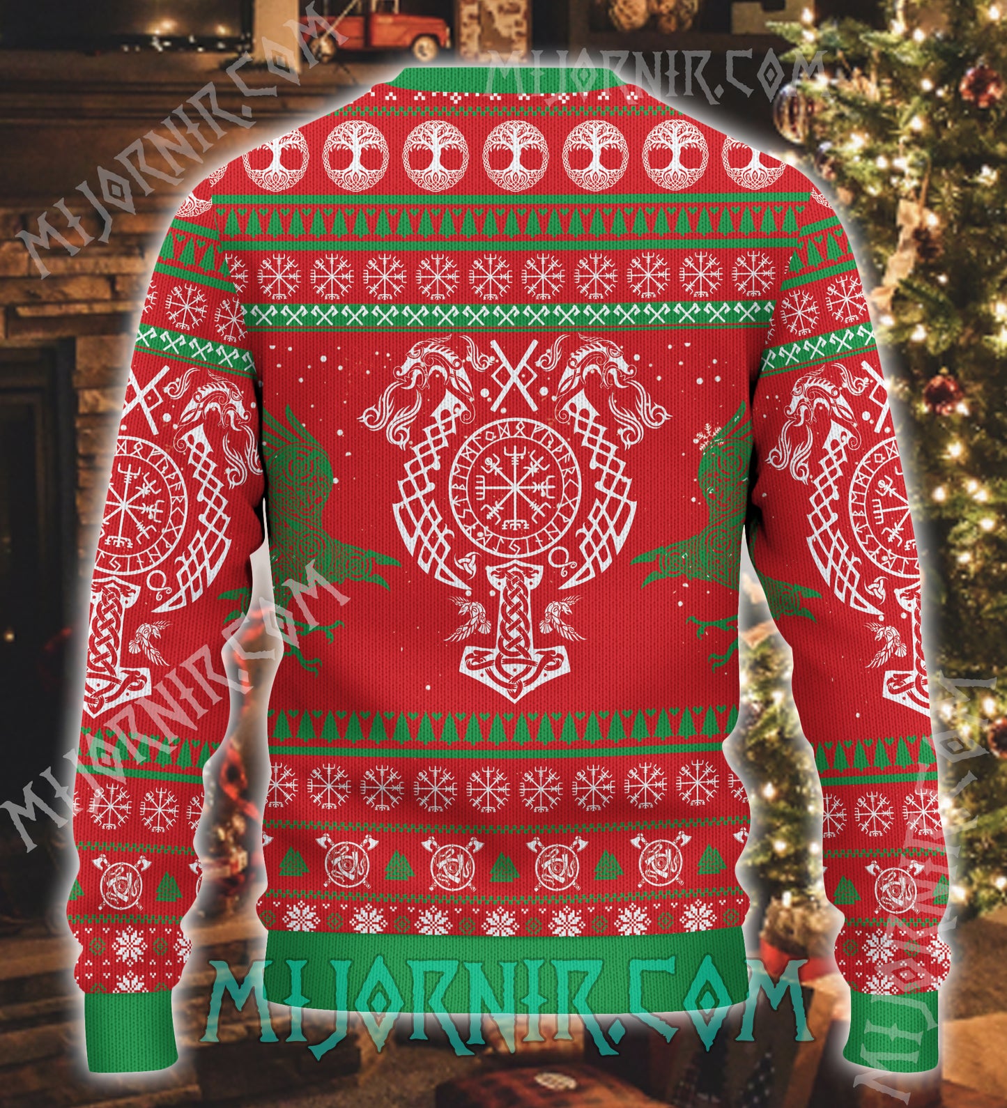 Viking Snowman Swagger - Viking Ugly Christmas Sweater