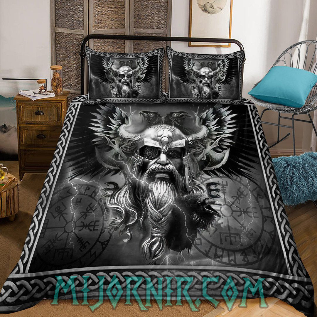 Odin's Fury - Viking Duvet Cover