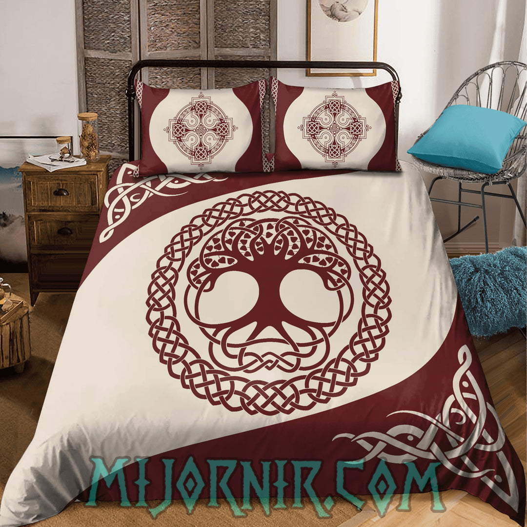 Yggdrasil's Grace - Viking Duvet Cover