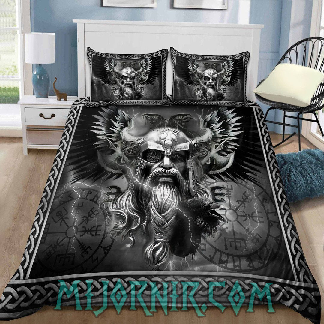 Odin's Fury - Viking Duvet Cover