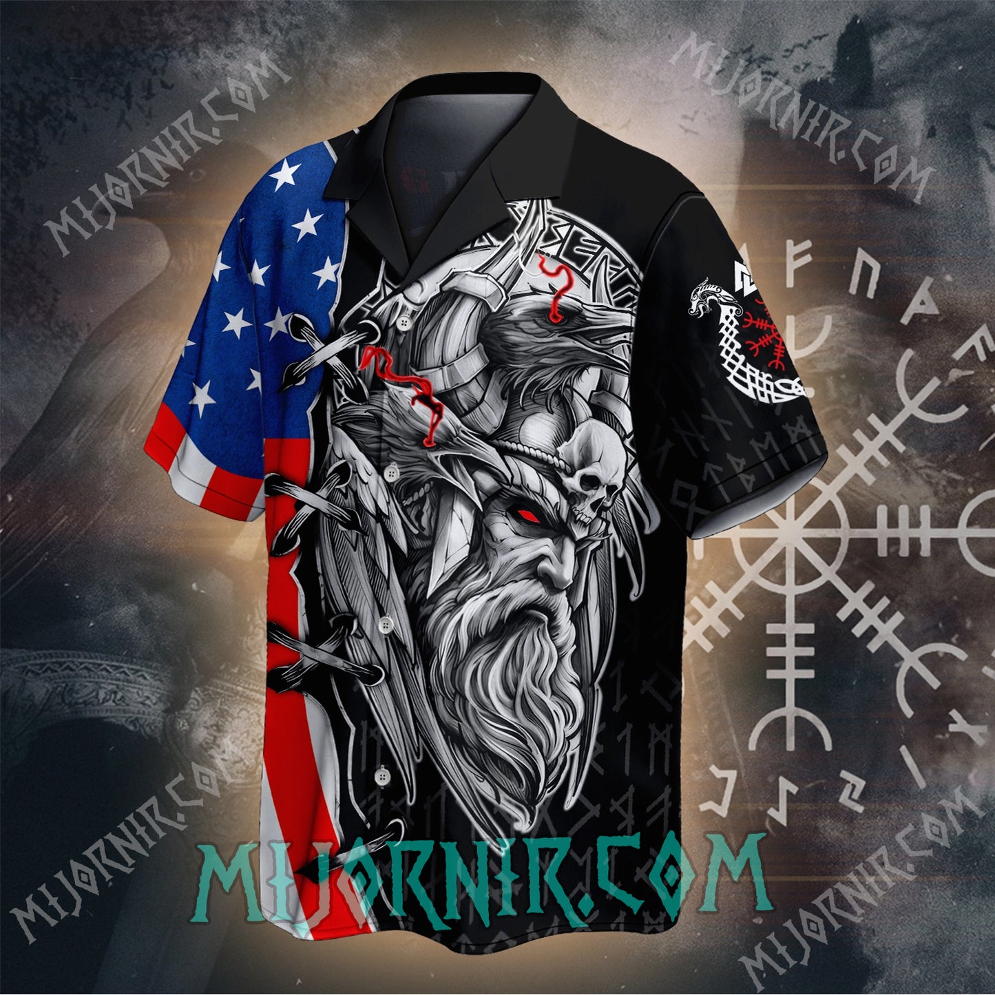 Viking by Blood, Patriot by Choice – Hawaii Shirt