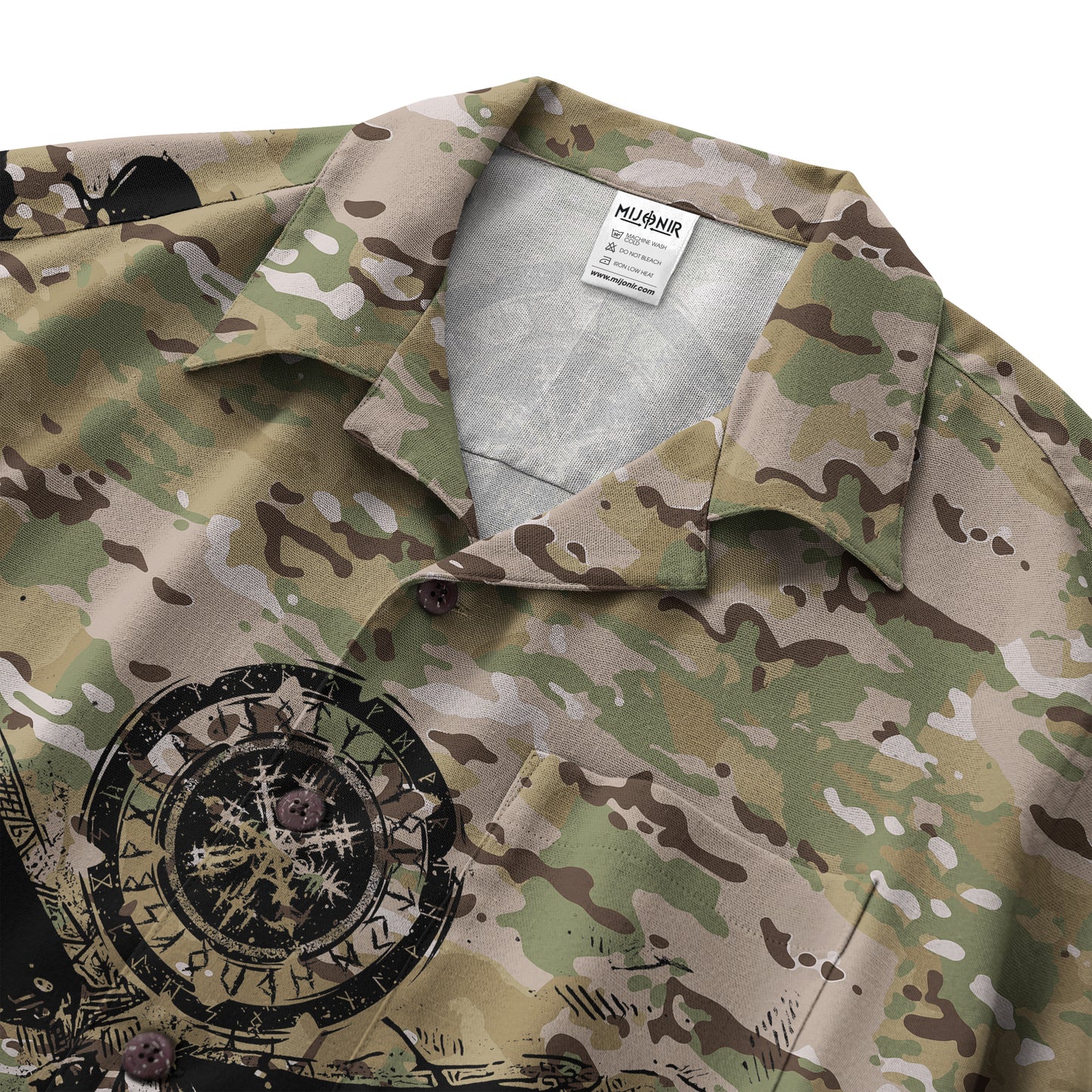 Viking Skull Camo Hawaiian Set – Tactical Style