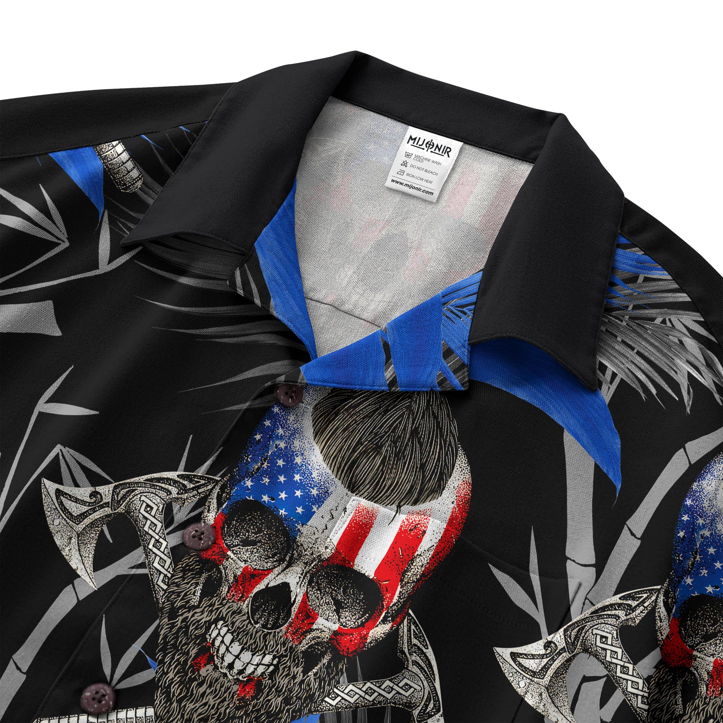 Patriotic Skulls – Hawaii Shirt