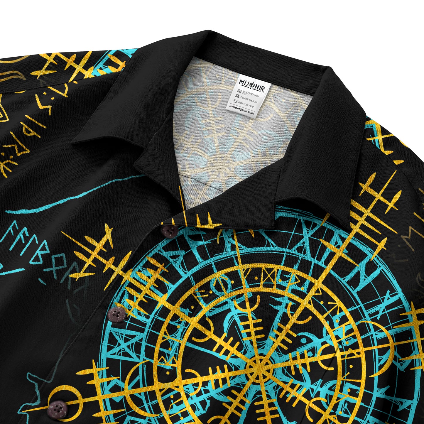Viking Runes & Vegvisir – Hawaii Shirt