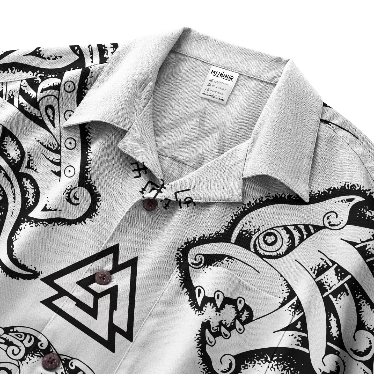 Nordic Skull Raven – Hawaii Shirt